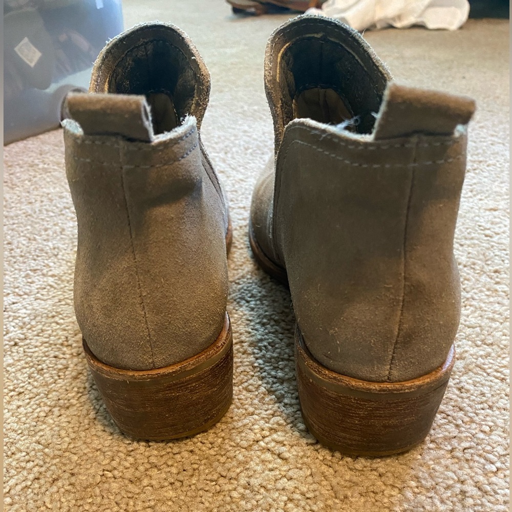 Leather Ankle Boots Made in Brazil Taupe 8 1/2 - Picture 8 of 16